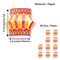10 Ct Diy Diwali Lantern Kit Paper, Diwali Decoration, Diwali Gift, Diwali Kids, Diwali Lantern Craft, Diy Paper Lantern, Lantern Kit,